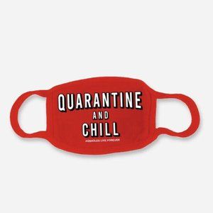2 New Quarantine and Chill A**holes Live Forever ALF Linda Finegold Face Mask